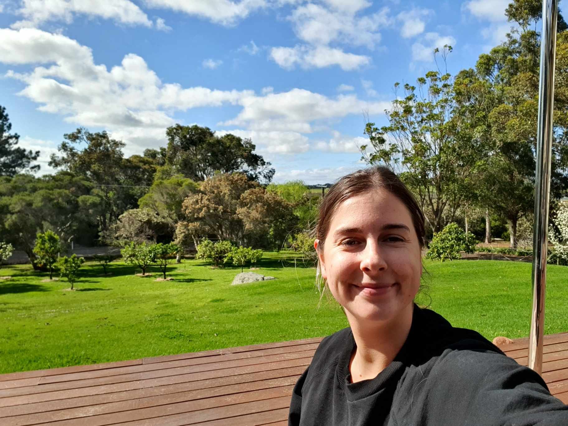 Medical Student Jess when she was studying down south in Albany